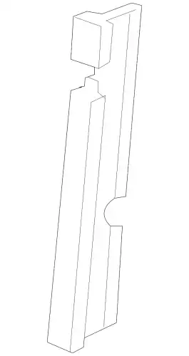 Уплотнитель отопителя 6L2Z-19E572-CA FORD