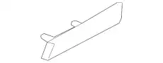 Молдинг обшивки двери AE9Z-7420942-BC FORD