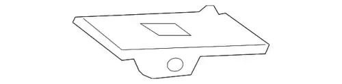 Ручка двери FORD 6L2Z-14525-CBD