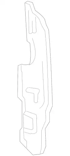 Кронштейн крыла YS4Z-16072-AA FORD