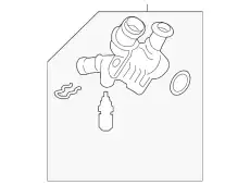ADAPTOR - WATER OUTL DS7Z-8K556-G FORD