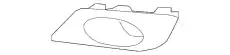 Заглушка бампера AH6Z-17E810-BA FORD