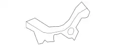 Кронштейн панели пола YL8Z-78638A88-AA FORD