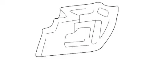 Ручка двери FORD 4C2Z-1522634-AAC