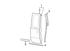 Ручка двери FORD 1C3Z-28253A24-A