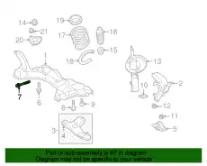 Болт W706861-S439 FORD