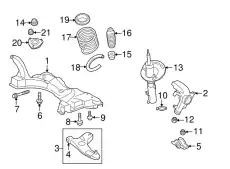 Болт W706861-S439 FORD