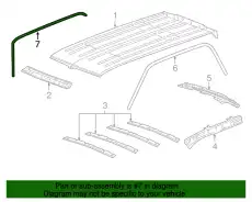 Ручка двери FORD 5L1Z-78253A21-A