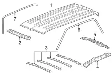 Ручка двери FORD 5L1Z-78253A21-A