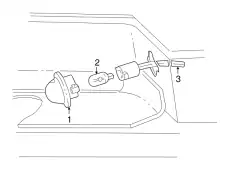 Фонарь габаритный FORD F8VZ-13550-BA