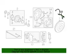Датчик ABS FORD BC2Z-2C191-A