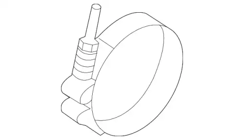 Хомут 6C3Z-6K786-CA FORD
