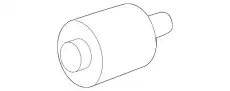  8L2Z8115A ЗАГЛУШКА ПЛАСТИКОВАЯ FORD