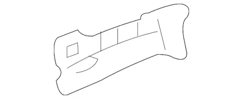 Кронштейн крыла 8G1Z-16A024-A FORD