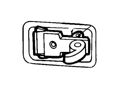 Ручка двери FORD E4TZ-1021818-A
