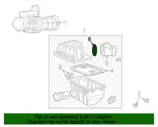 Прокладка коллектора FORD F3LY-9E931-A