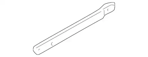 Кронштейн бампера F65Z-17752-AA FORD