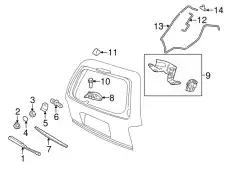 Щетка стеклоочистителя 9L1Z-17528-B FORD