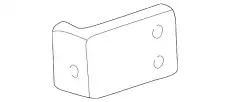 Кронштейн бампера F87Z-17788-AA FORD