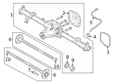 HL3Z4036A ПРОКЛАДКА АКПП МЕТАЛЛИЧЕСКАЯ FORD