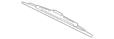 Щетка стеклоочистителя 8G1Z-17528-A FORD