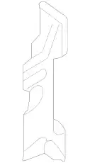 Кронштейн решетки радиатора 6W3Z-8B455-A FORD