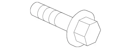 Болт W500025-S437 FORD