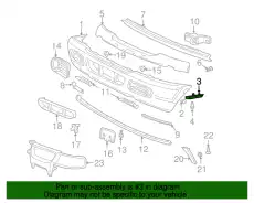  Кронштейн правый 1L2Z-17E814-AA FORD
