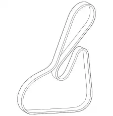 V-BELT CM5Z-8620-G FORD