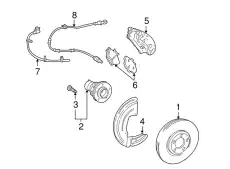 Шпилька колеса 6W4Z-1107-AA FORD