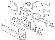 BOLT JK4Z1107A FORD