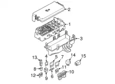Предохранитель BR3Z-14526-AA FORD