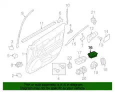 Ручка двери FORD AH6Z-14524-AA