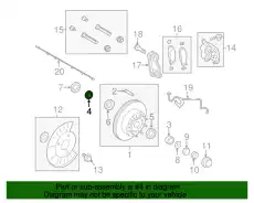 Подшипник дифференциала CC3Z-4221-A FORD