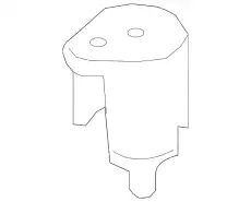 Кронштейн панели инструментальной 2T1Z-6104366-A FORD