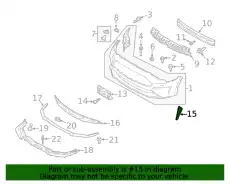 Решетка бампера FORD JR3Z17E810BA