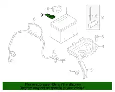 Клемма аккумулятора BT4Z-14450-AA FORD