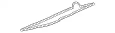 GASKET JT4Z-6584-C FORD