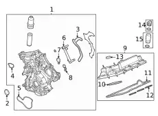 GASKET JT4Z-6584-C FORD
