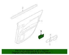 Ручка двери FORD AE5Z-5422621-BA