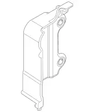 SPACER DV2Z-00810-A FORD