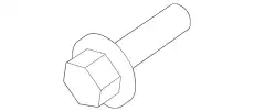 Винт 6M2Z-00813-B FORD