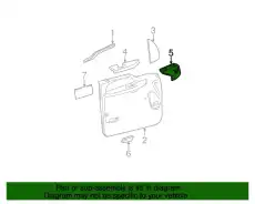 Ручка двери FORD F81Z-25224A35-AAD