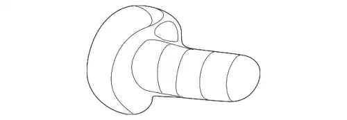 Болт маховика E1FZ-6379-A FORD