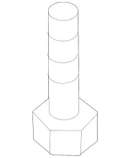 Болт 99784-0616 FORD