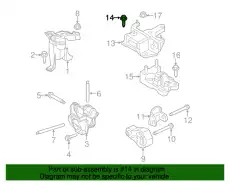 Болт W500243-S437 FORD