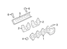 Прокладка коллектора FORD AL3Z-9448-A