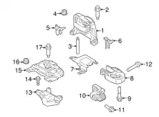 BRACKET 3M5Z-6031-A FORD