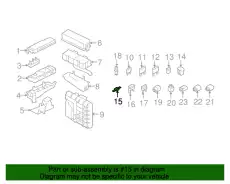 Предохранитель 7T4Z-14526-G FORD