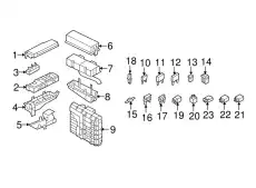 Предохранитель 7T4Z-14526-G FORD